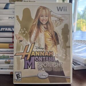 Hannah Montana:‎ Spotlight World Tour (Nintendo Wii) 2007 Manual Included
